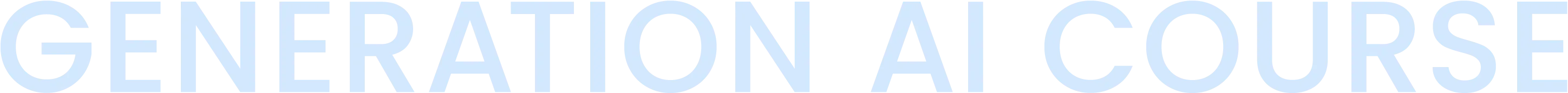 GENERATION AI COURSE
